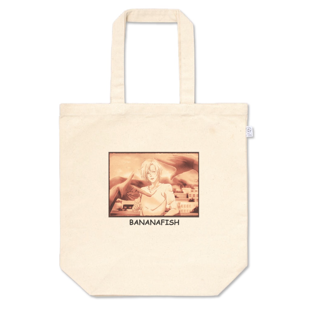 トートバッグ　BANANAFISH写真風デザイン