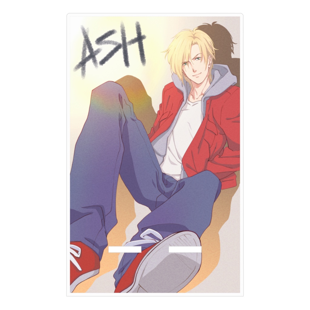 アクリルスマホスタンド アッシュVer.