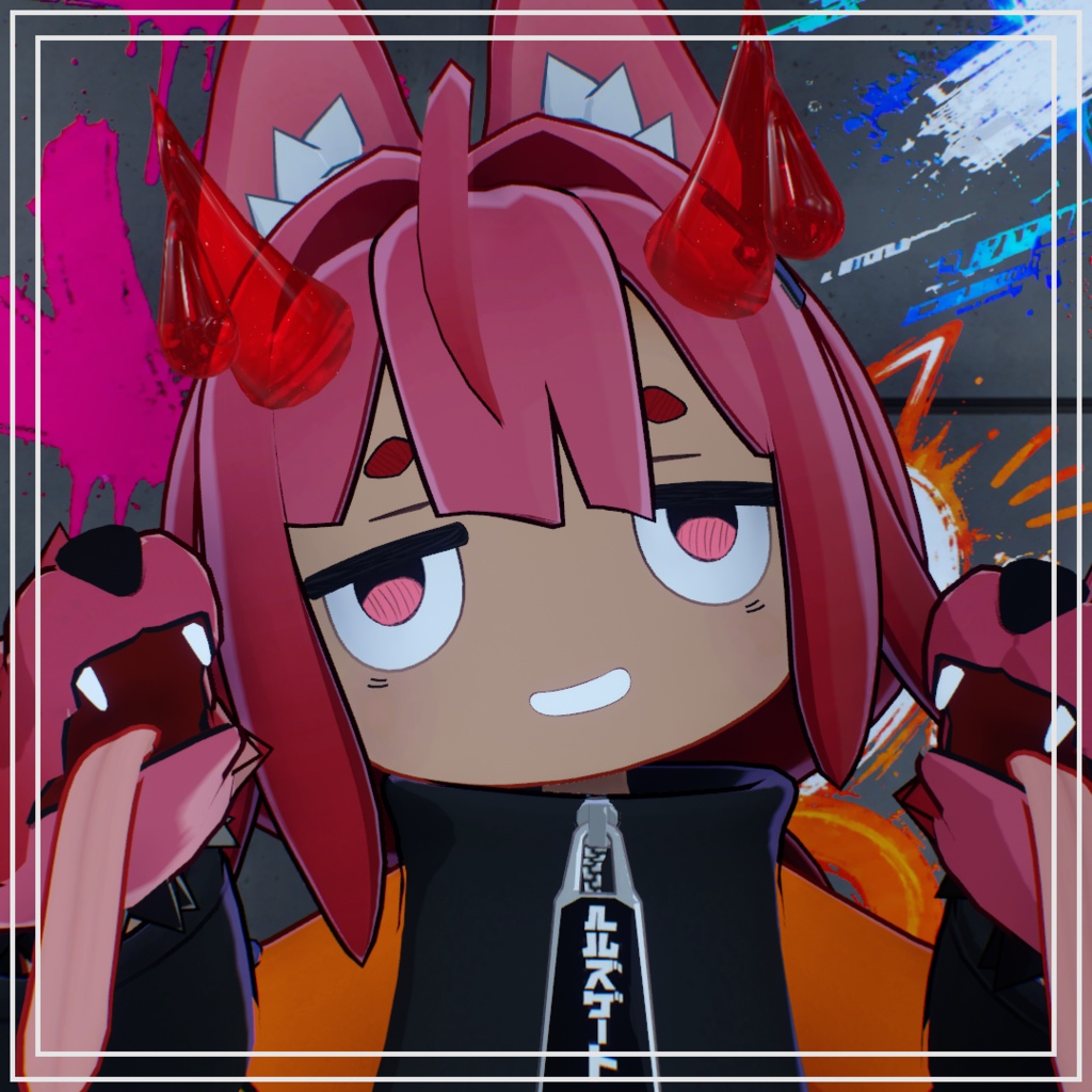 【VRChat想定】スライムな角-Slime Horn-【MA、PB対応】