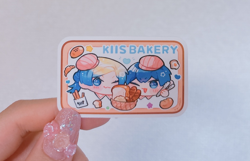 ぱん屋さんkiisステッカー