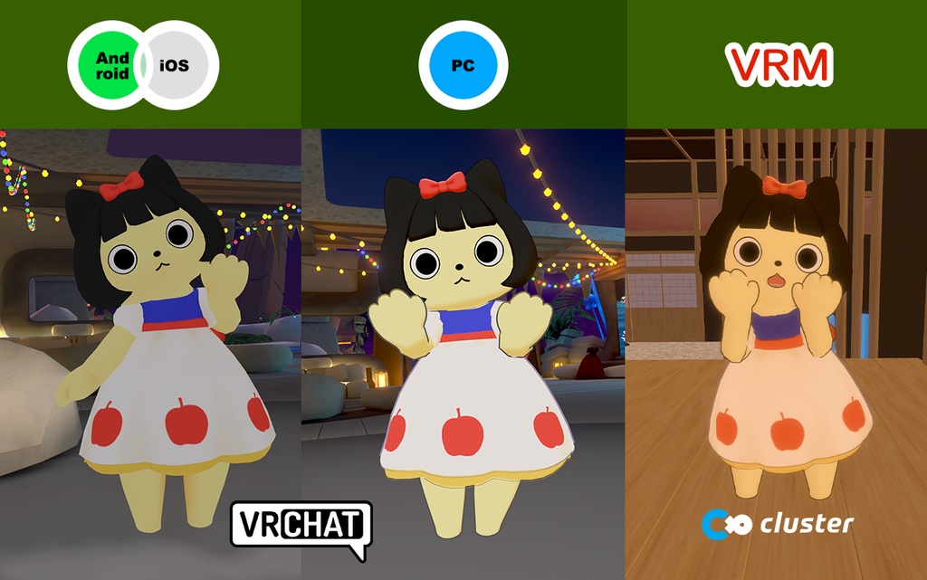 きびちゃん童話シリーズ①「白ネコ姫」#白ネコ姫