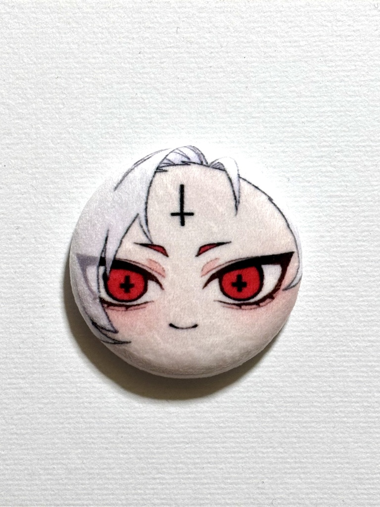 7王のもちもち缶バッジ