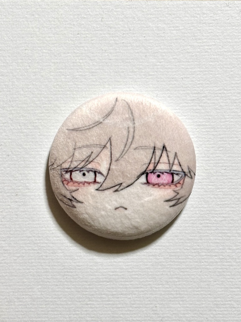 7王のもちもち缶バッジ