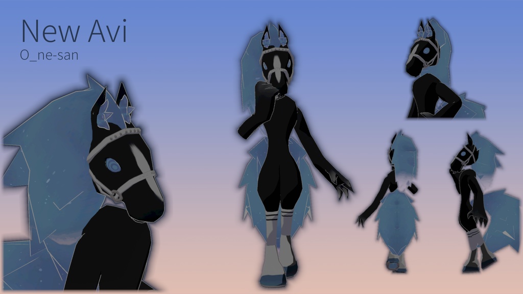 【VRChat】Avatar/アバター〈Horse〉V1