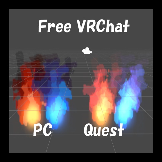 【FREE】VRChat Fire particle