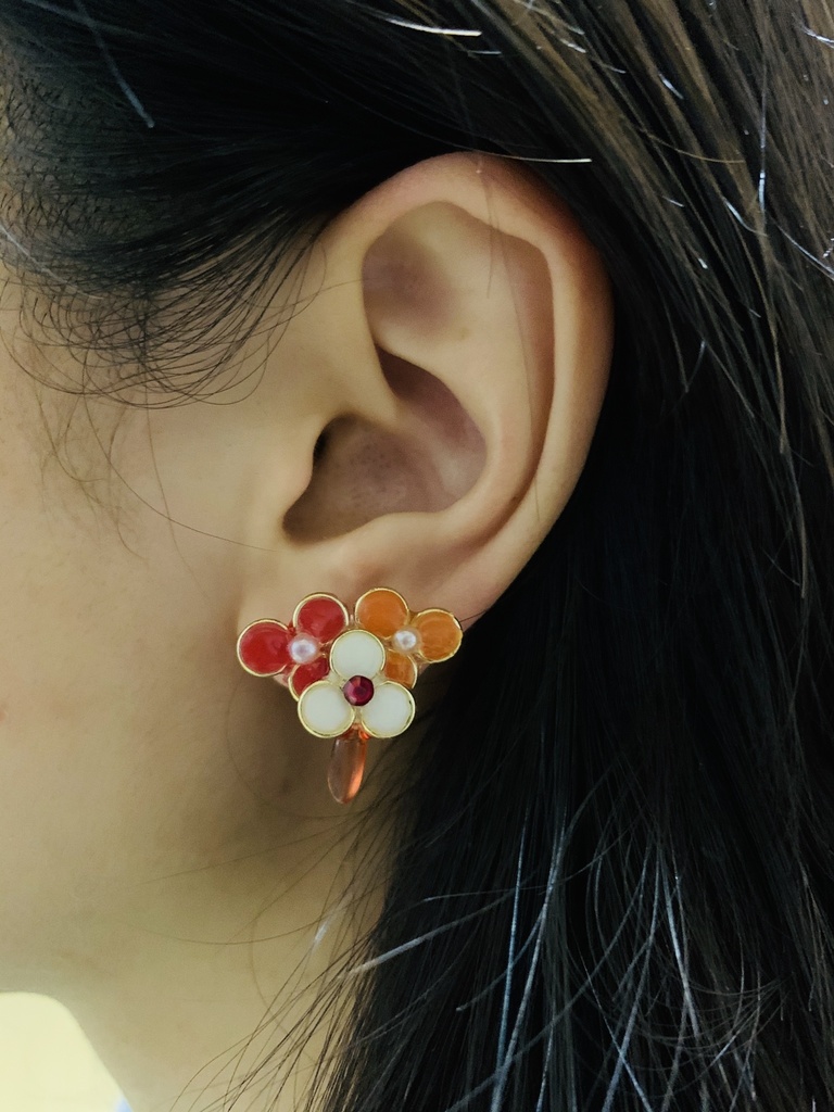 鬼滅の刃 煉獄杏寿郎イメージ イヤリング/ピアス