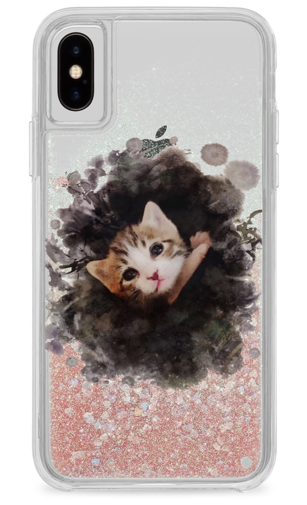 ノエルくんグリッタースマートフォンケース