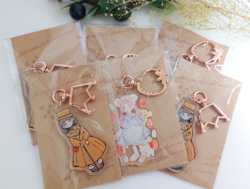 アクリルキーホルダー