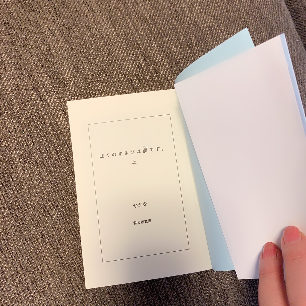 ぼくのすきぴは漢《メンズ》です。上