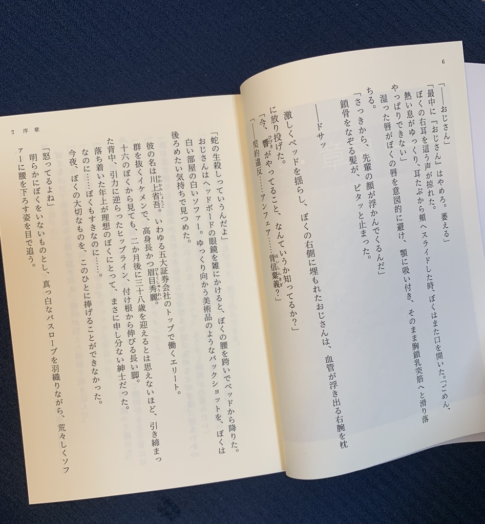 ぼくのすきぴは漢《メンズ》です。上