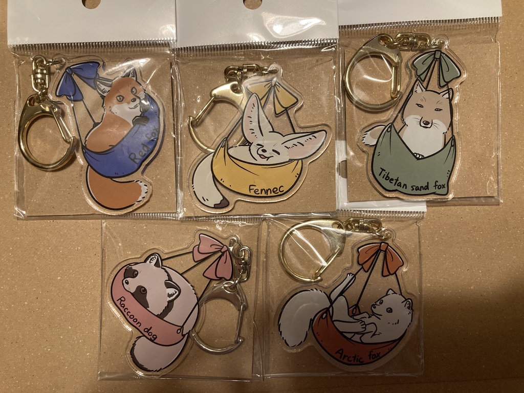 つりさげアクキー