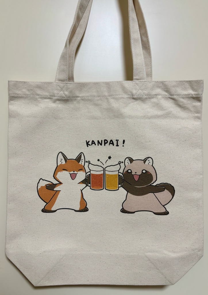 乾杯トートバッグ(ビール)