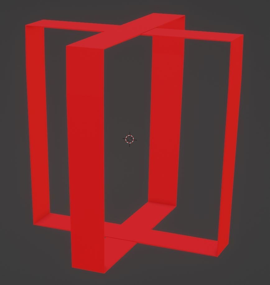 【3Dモデル】ボーン付きプレゼントbox