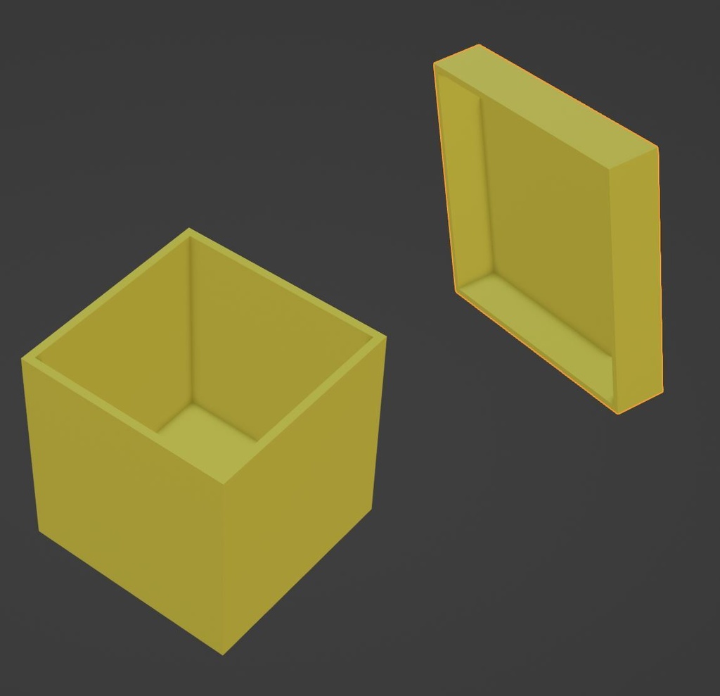 【3Dモデル】ボーン付きプレゼントbox