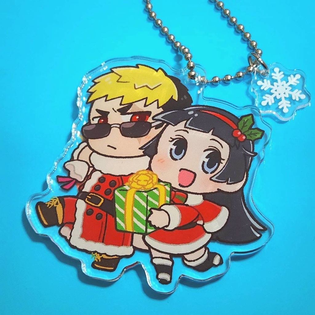 テツ主2 アクリルキーホルダー(ミスティッククリスマスver.)