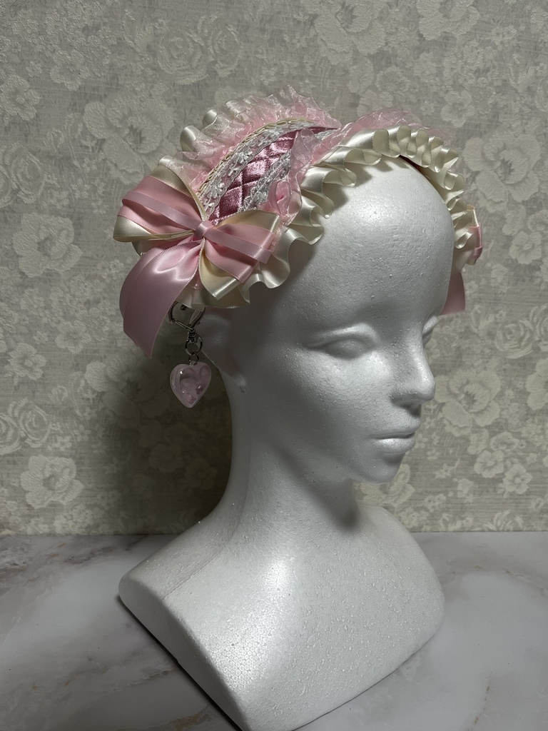 チャーム付きヘッドドレス