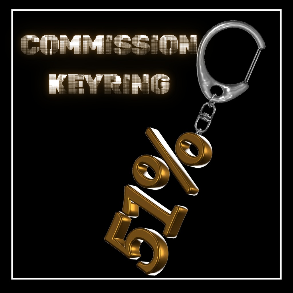 【FREE/無料】COMMISSIONKEYRING　