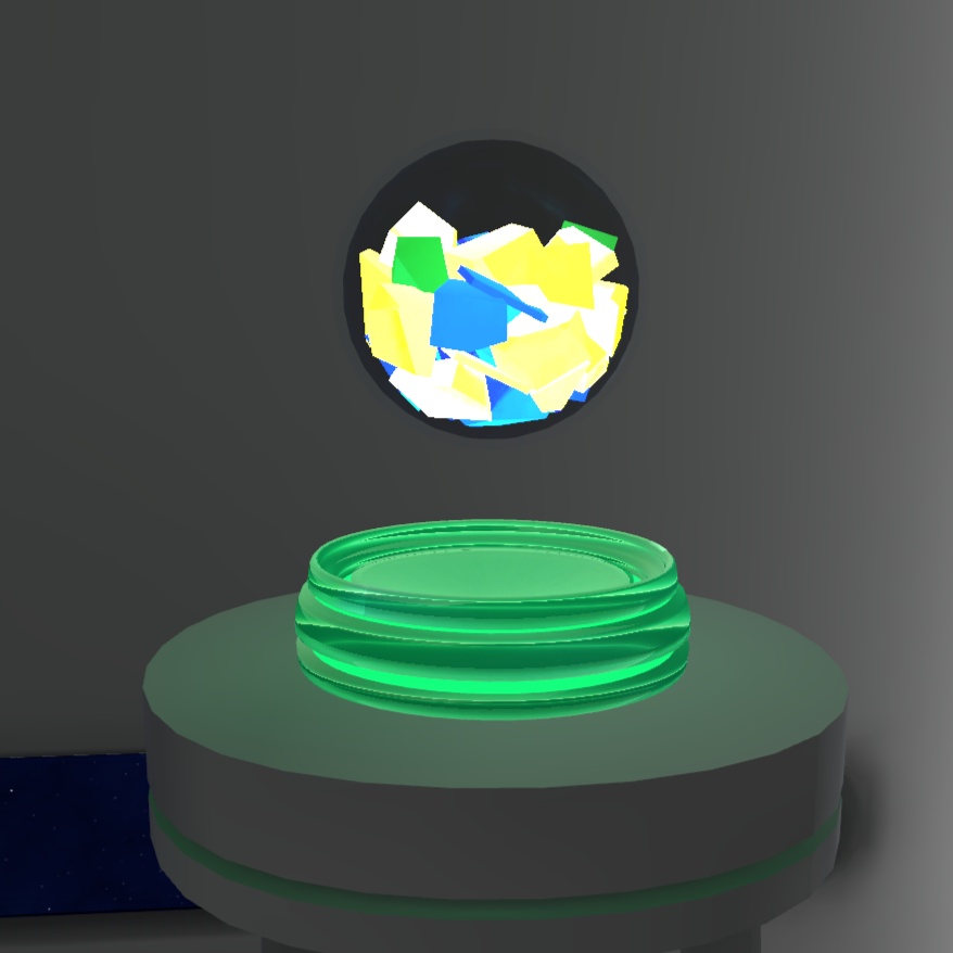 Orb Light|浮遊回転式エネルギーコアライトセット【VRChat対応】