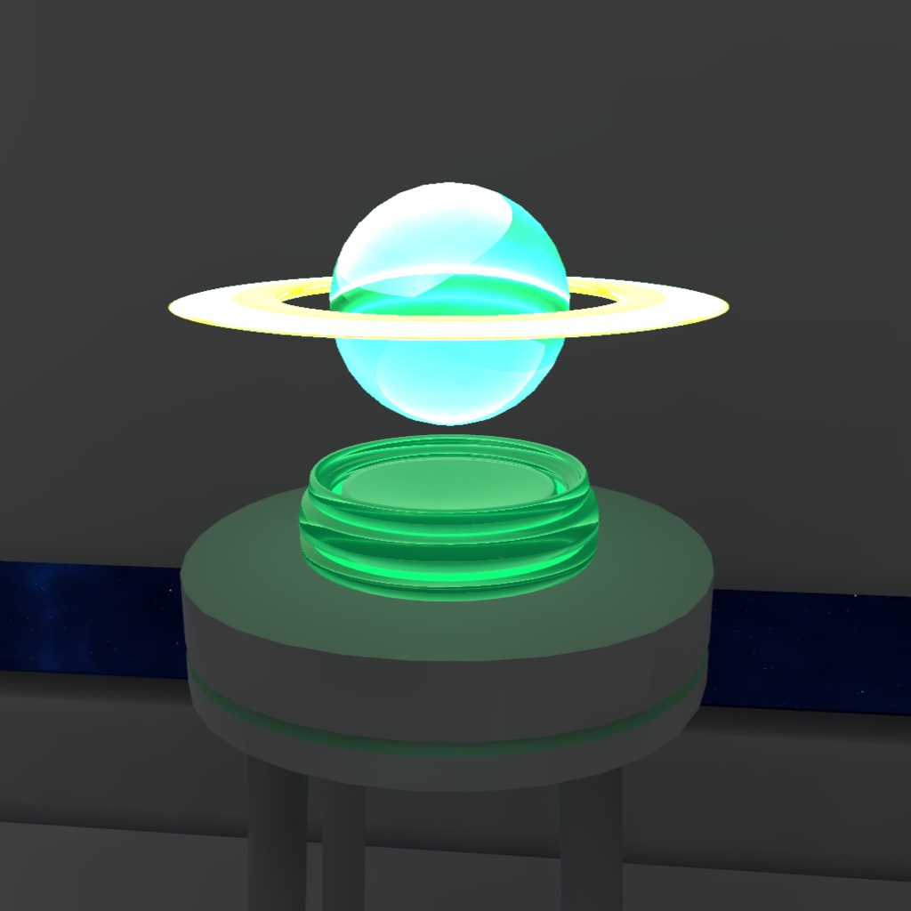 Orb Light|浮遊回転式エネルギーコアライトセット【VRChat対応】