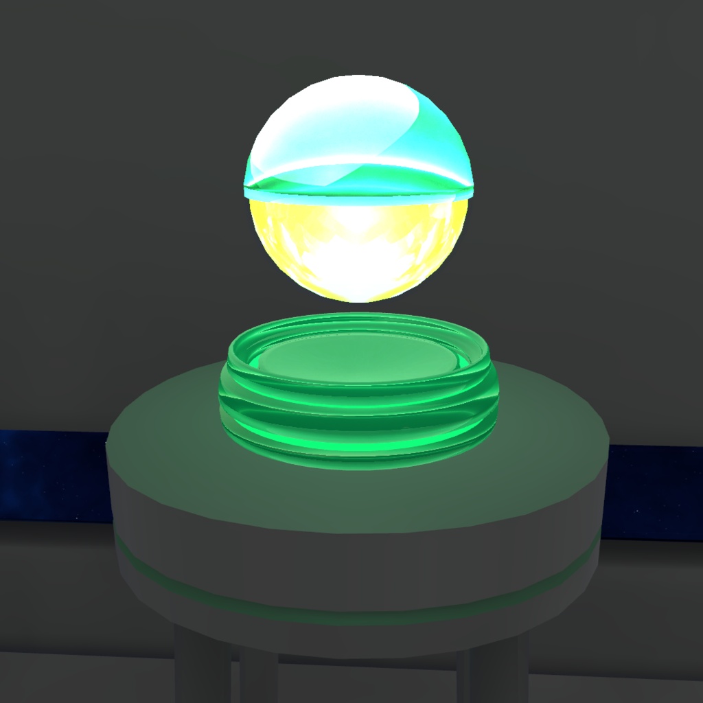 Orb Light|浮遊回転式エネルギーコアライトセット【VRChat対応】