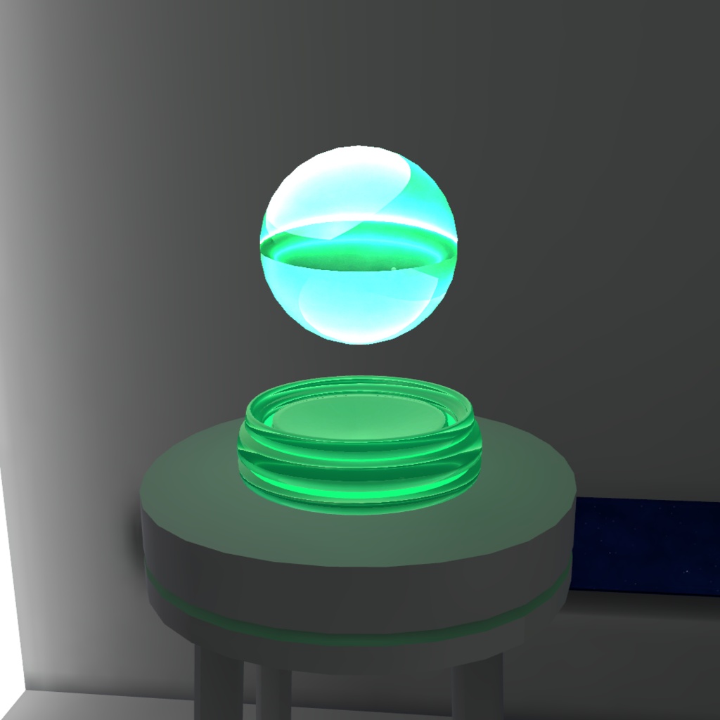 Orb Light|浮遊回転式エネルギーコアライトセット【VRChat対応】