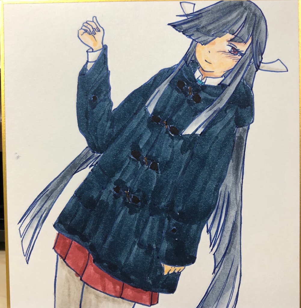 早霜さんミニ色紙