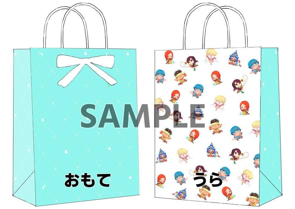 バテンカイトス　コミケ50周年記念A4ショッパー