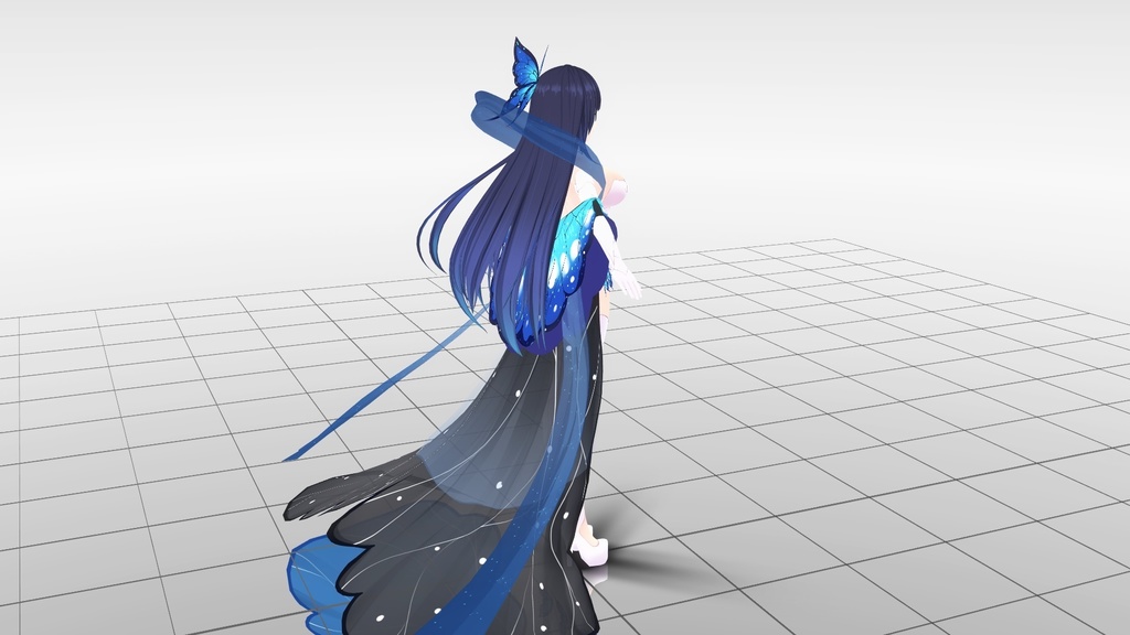 【MMDモデル】倩