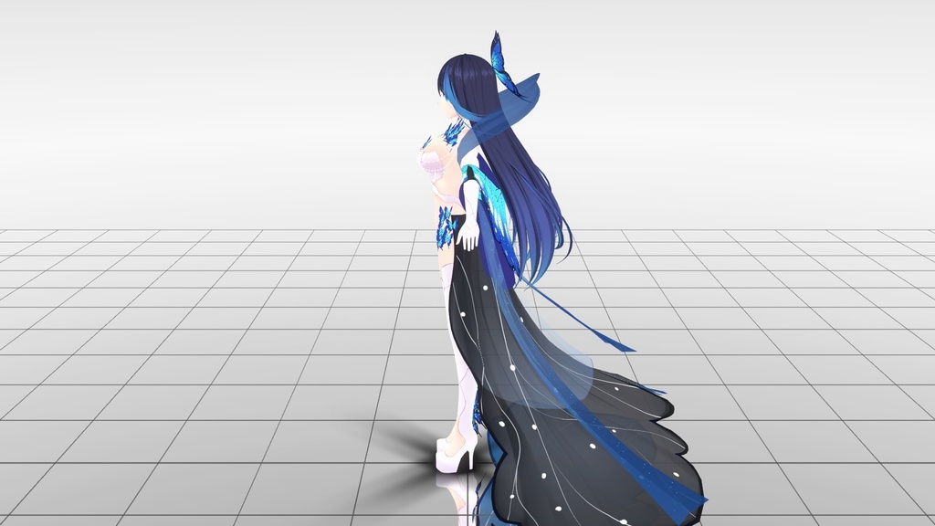 【MMDモデル】倩