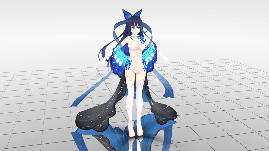 【MMDモデル】倩