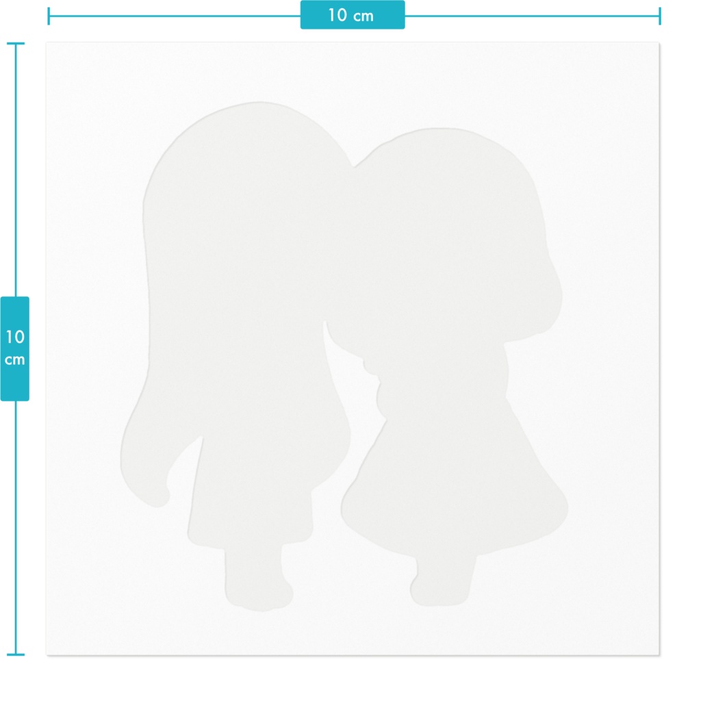 【いつかきみが忘れても】AちゃんBちゃんステッカー