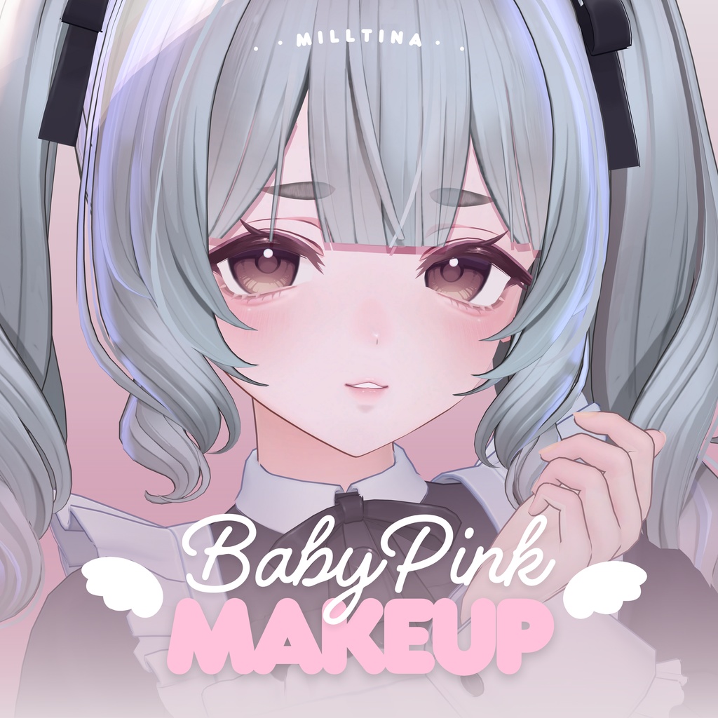 【50%OFF】Baby pink Makeup【Milltina】