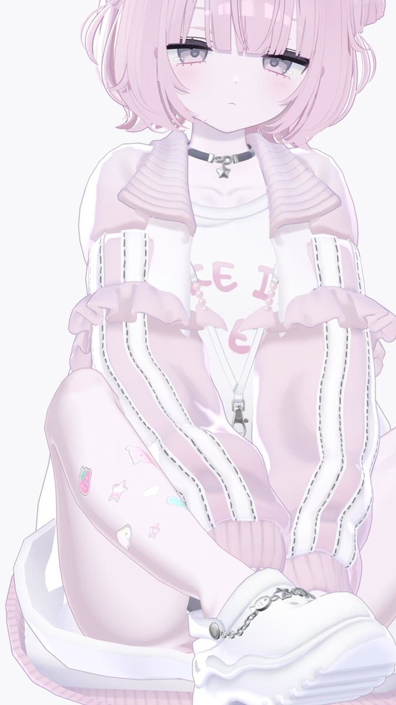 ☆Puffy Wink!☆Hologram Sticker texture【3アバター対応】