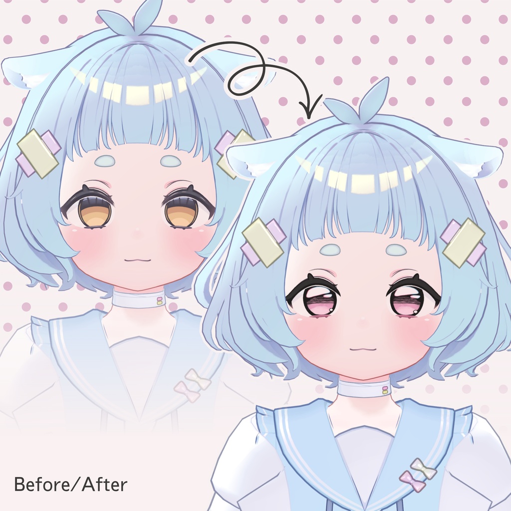 【ねる】きゅるあいてくすちゃ【Eyes Textures/瞳+まつげ】