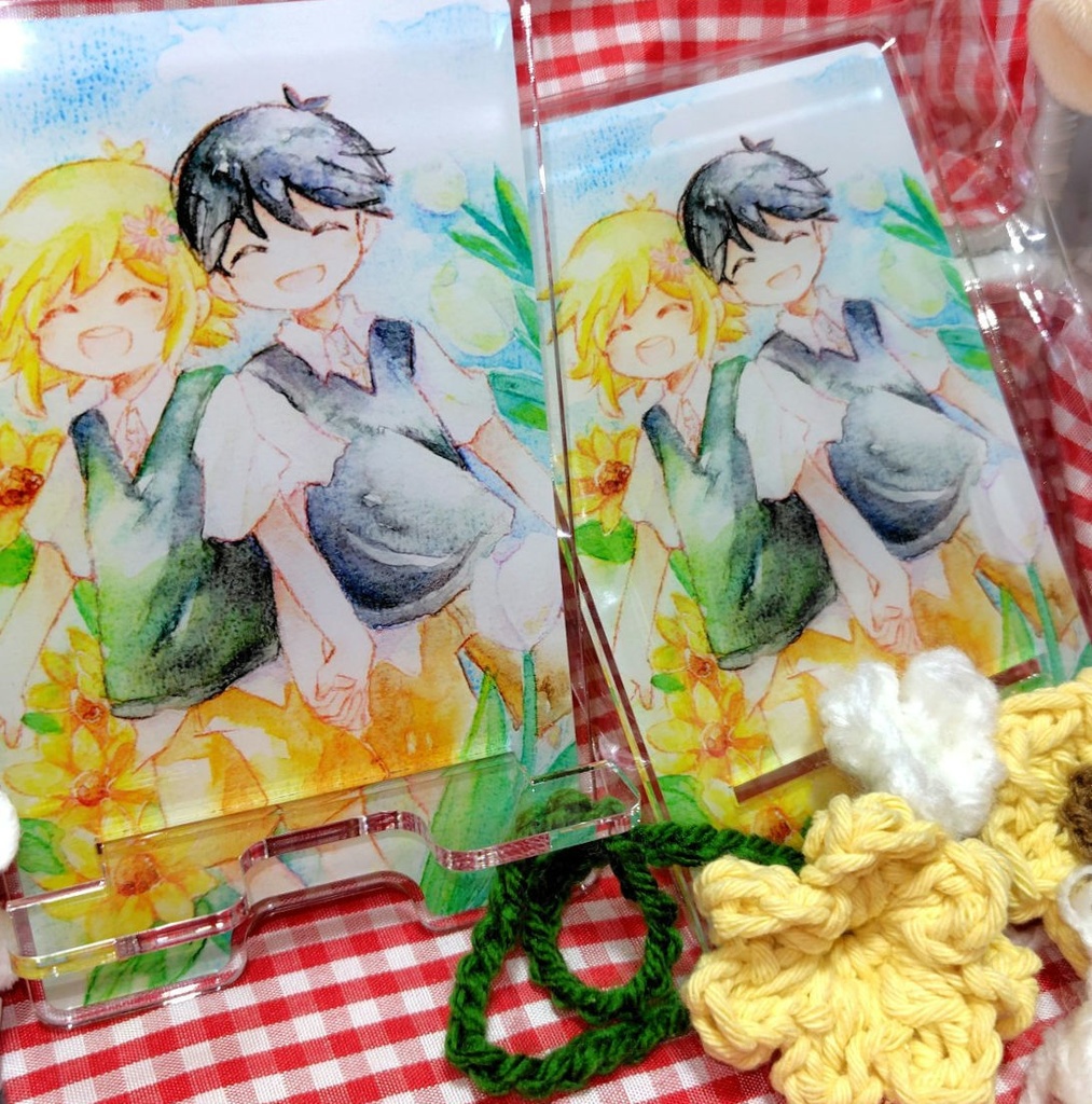 【OMORI】sunflowerアクリルスマホスタンド