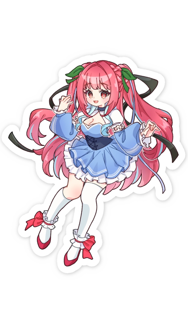 miniふぁ子 ステッカー
