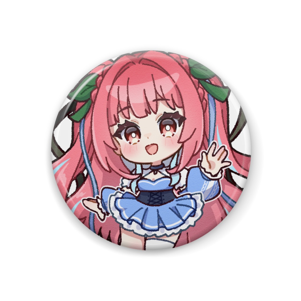 小鳥遊ふぁ子　ミニキャラ缶バッチ