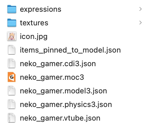 【汎用モデル】ねこモチーフの女の子