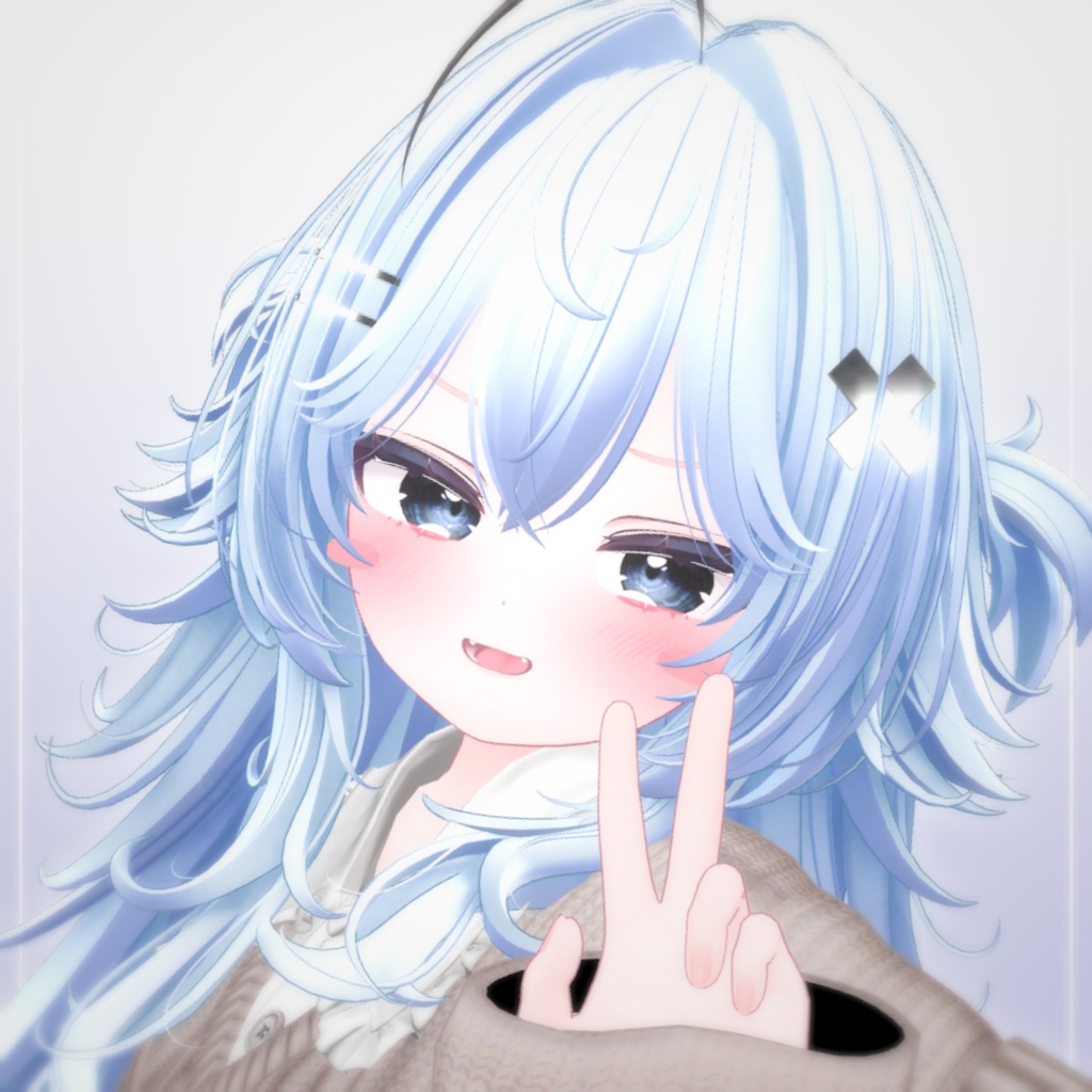 【10アバター対応】Void Nebula eye texture