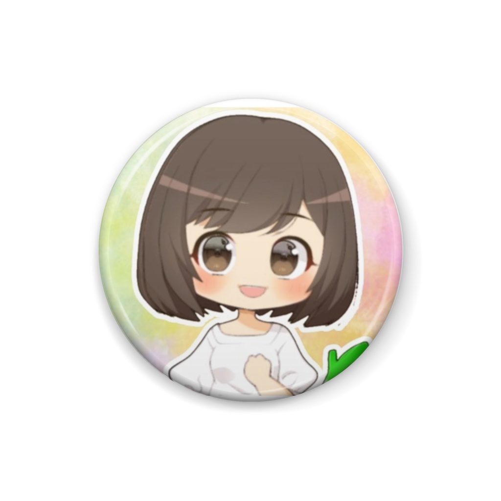 まる子 缶バッチ1