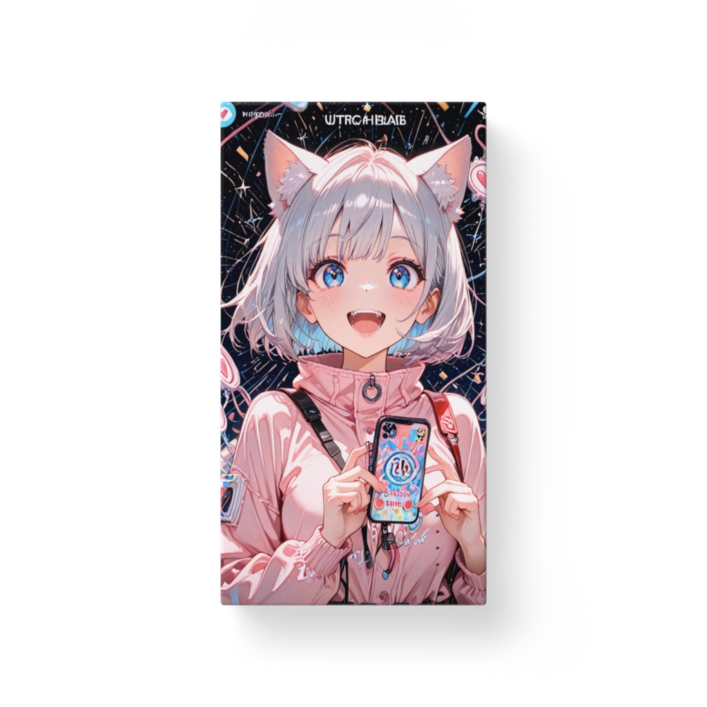 1000f記念【充電させて】モバイルバッテリー