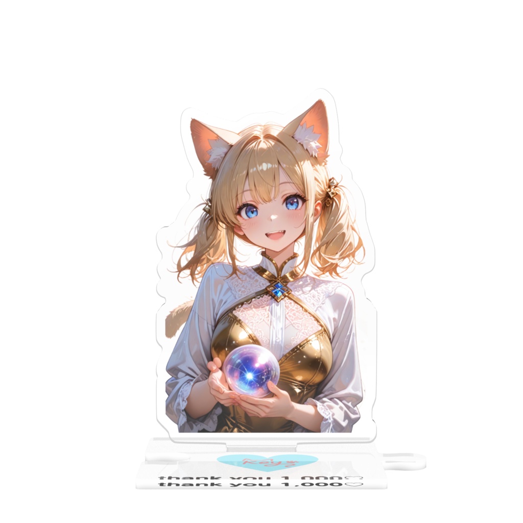1000ｆ記念限定「猫神さま」アクスタ＼(^o^)／