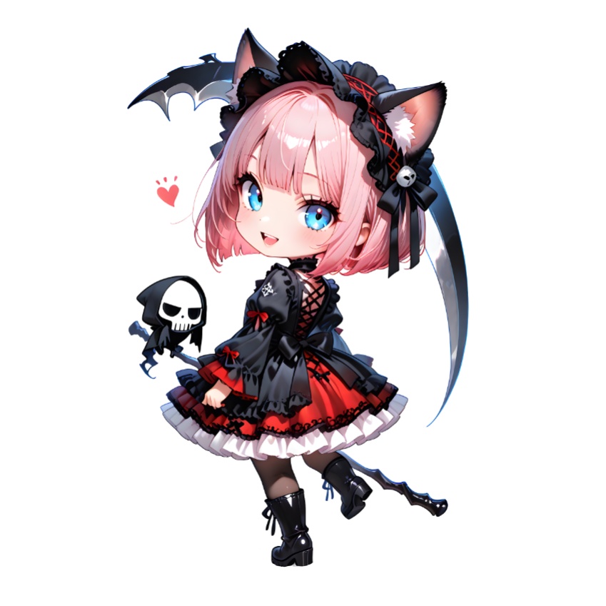 2000f達成記念ステッカー☆ReaperKey黒