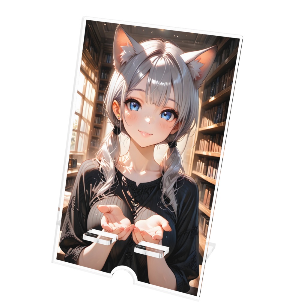 2,000ｆ記念のスマホスタンド☆「スマホはあたしがもっとくからさ、がんばっちくり♡」