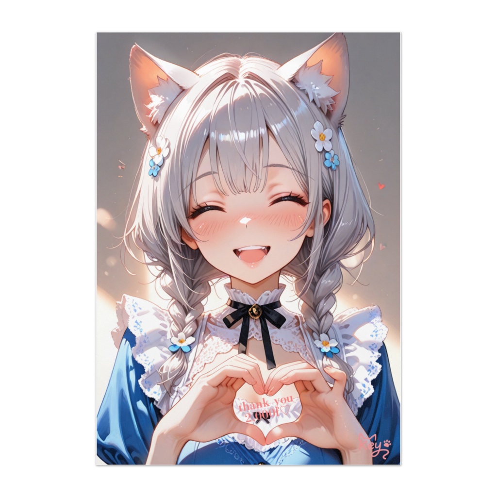 2,000ｆ記念☆ポスター（あたし史上…初めてのポスターなんだが！）