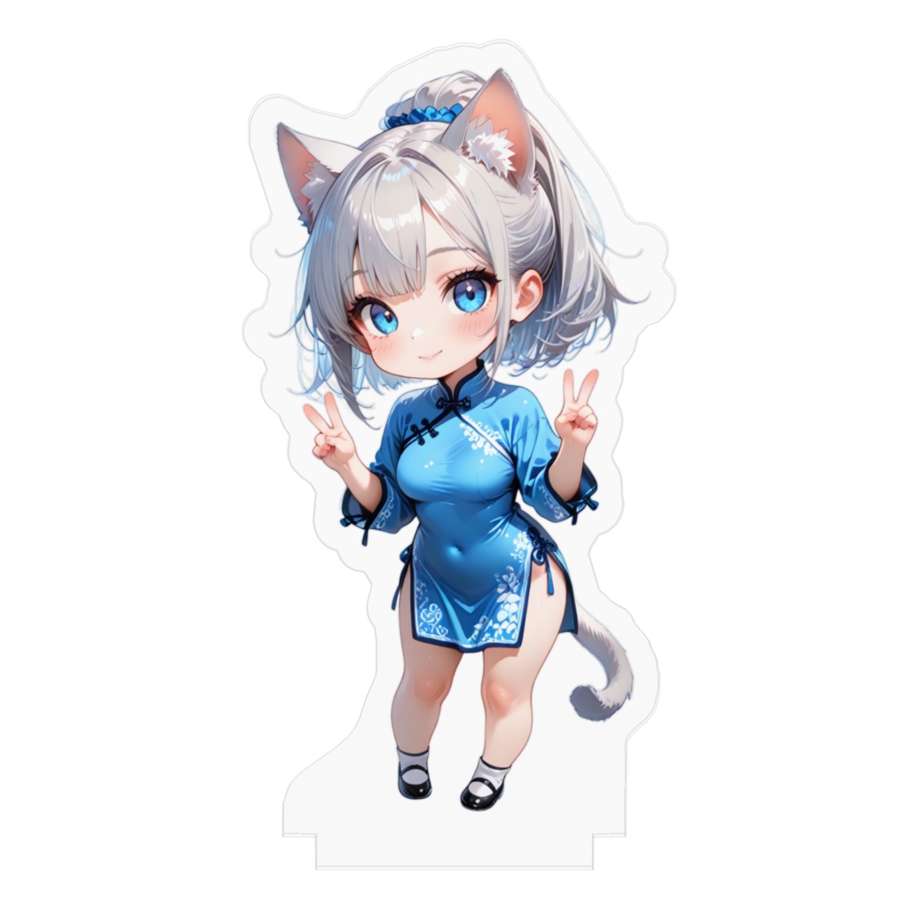 祝2,000f☆チャイナでちょこんとアクスタなっチャイナ♪