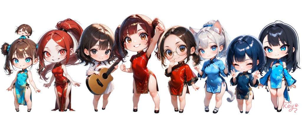 想い出のチャイナな社員旅行が…ステッカーになって帰ってきた♡ハァァァん