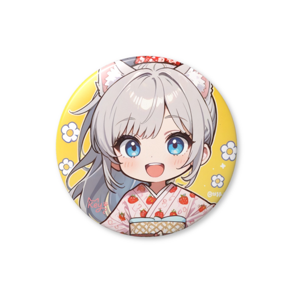 Keyちゃん推しの証?! アイコン缶バッジ🐾