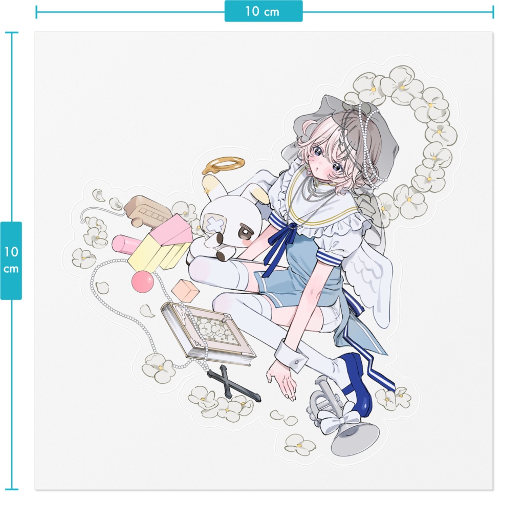 〖 ステッカー 〗いけにえすてっか~〖 星乃かなた:2026グッズ 〗