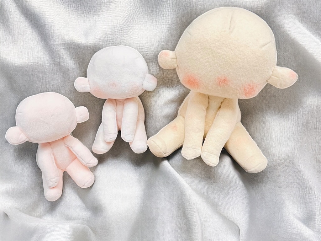 カスタマイズ出来る　推しぬい型紙